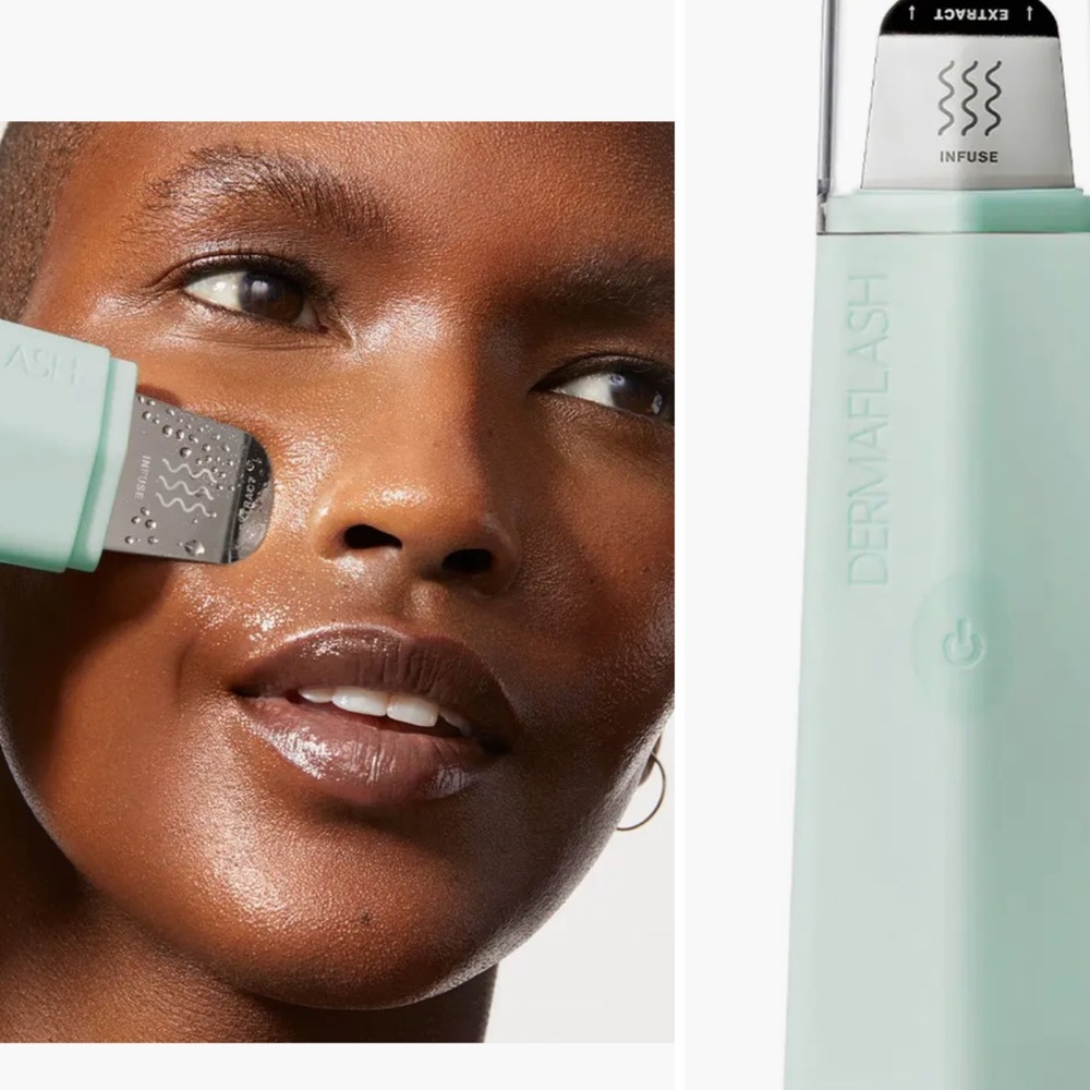 COPY - DERMAFLASH DERMAPORE Ultrasonic Pore Extractor & Serum Infuser